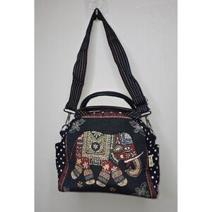 MAI MAI Royal Elephant Polka Dot Handbag -1532